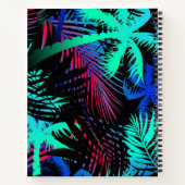 Palmstructuurpatroon Notitieboek (Achterkant)