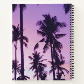 Palmstructuurpatroon Notitieboek (Achterkant)