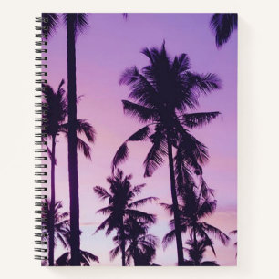 Palmstructuurpatroon Notitieboek