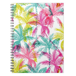 Palmstructuurpatroon Notitieboek