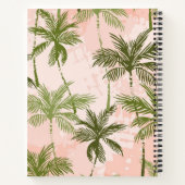 Palmstructuurpatroon Notitieboek (Achterkant)