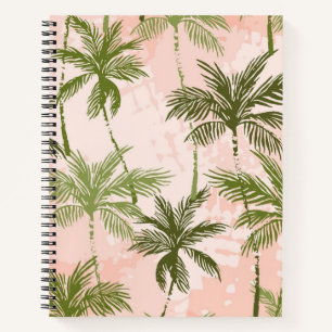 Palmstructuurpatroon Notitieboek