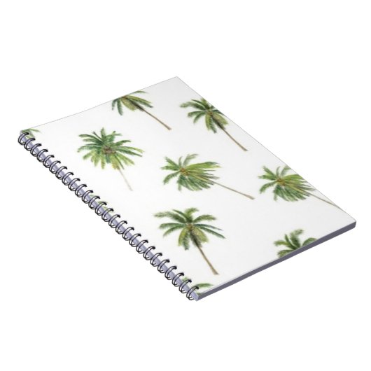 Palmstructuurpatroon Notitieboek (Rechterzijde)