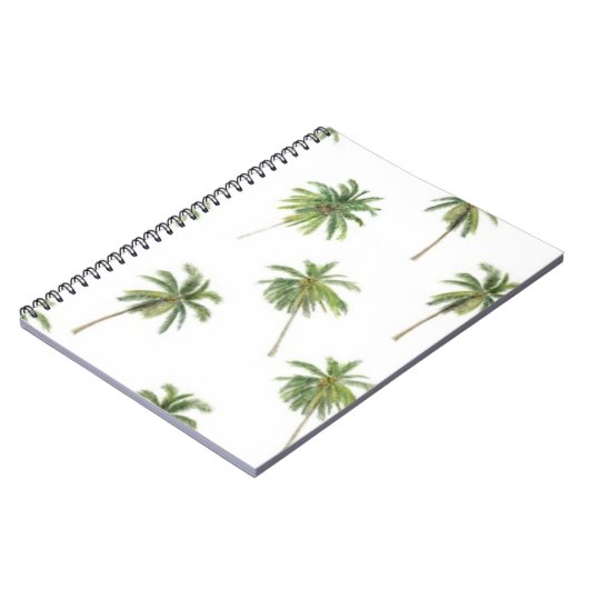 Palmstructuurpatroon Notitieboek (Linkerzijde)