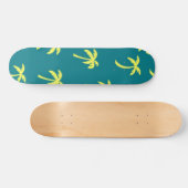 Palmstructuurpatroon Persoonlijk Skateboard (Horizontaal)