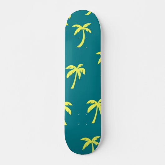 Palmstructuurpatroon Persoonlijk Skateboard (Voorkant)