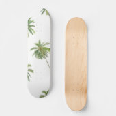 Palmstructuurpatroon Persoonlijk Skateboard (Voorkant)