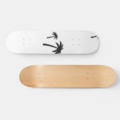 Palmstructuurpatroon Persoonlijk Skateboard (Horizontaal)
