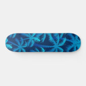 Palmstructuurpatroon Persoonlijk Skateboard (Horizontaal)