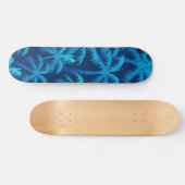Palmstructuurpatroon Persoonlijk Skateboard (Horizontaal)
