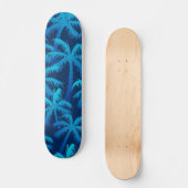 Palmstructuurpatroon Persoonlijk Skateboard (Voorkant)