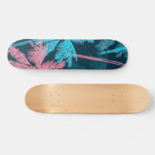 Palmstructuurpatroon Persoonlijk Skateboard (Horizontaal)