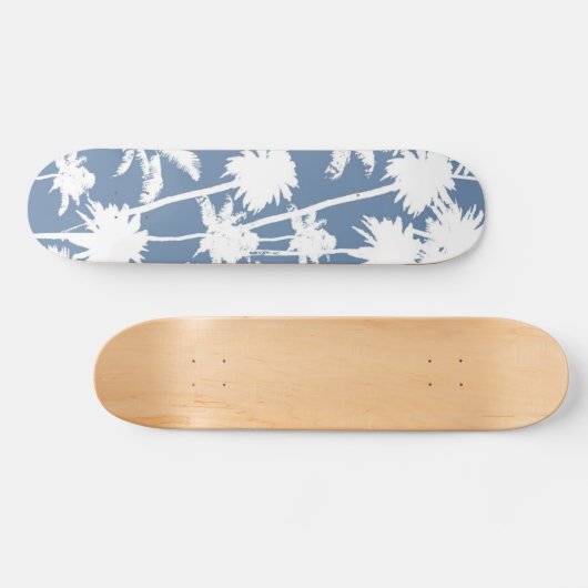 Palmstructuurpatroon Persoonlijk Skateboard (Horizontaal)