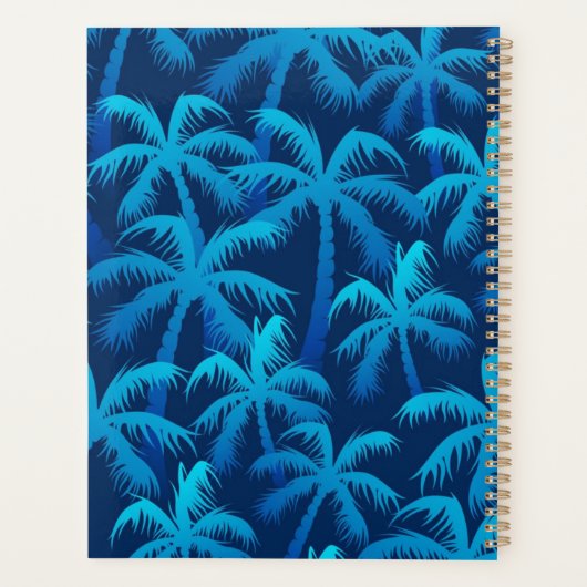 Palmstructuurpatroon Planner (Achterkant)