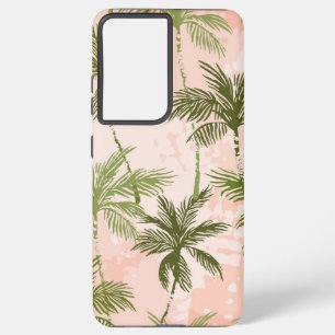 Palmstructuurpatroon Samsung Galaxy Hoesje