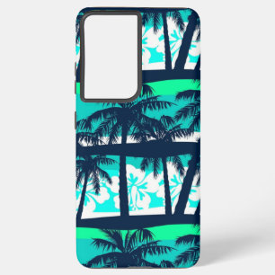 Palmstructuurpatroon Samsung Galaxy Hoesje