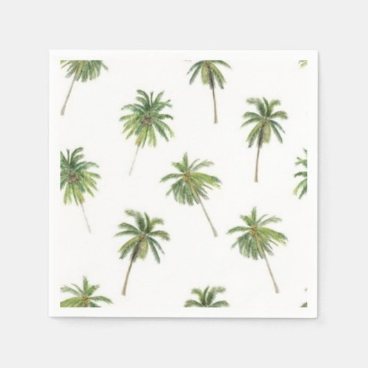 Palmstructuurpatroon Servet (Voorkant)