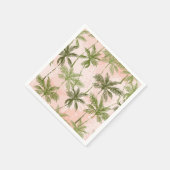 Palmstructuurpatroon Servet (Hoek)