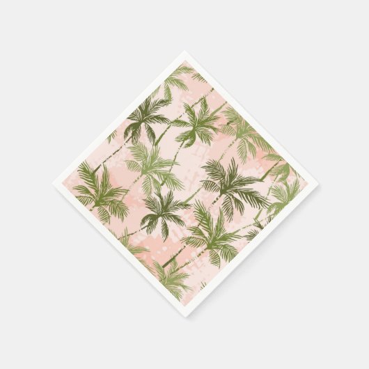 Palmstructuurpatroon Servet (Hoek)