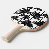 Palmstructuurpatroon Tafeltennisbatje (Voorkant Gekanteld)