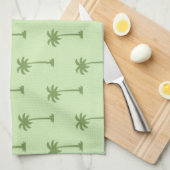 Palmstructuurpatroon Theedoek (Quarter Fold)