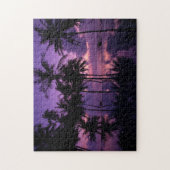 Palmstructuurreflectie Legpuzzel (Verticaal)