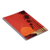 Palmstructuurrij Notitieboek (Rechterzijde)