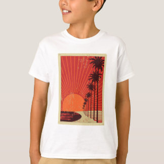 Palmstructuurrij T-shirt
