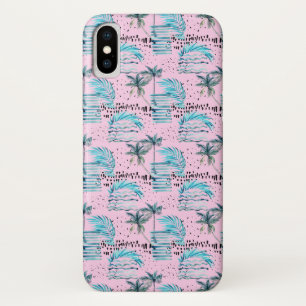 Palmstructuurroze patroon Case-Mate iPhone case