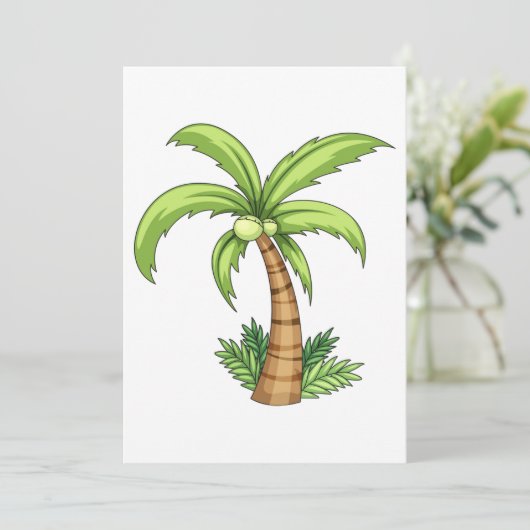 Palmstructuuruitvindingen Kaart (Staand voorkant)