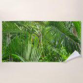 PalmTrees Oerwoud Beach Towel Strandlaken (Voorkant)