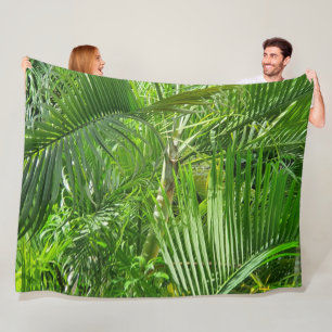 PalmTrees Oerwoud 🌴 Fleece Deken