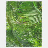 PalmTrees Oerwoud 🌴 Fleece Deken (Voorkant)