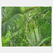 PalmTrees Oerwoud 🌴 Fleece Deken (Voorkant (Horizontaal))