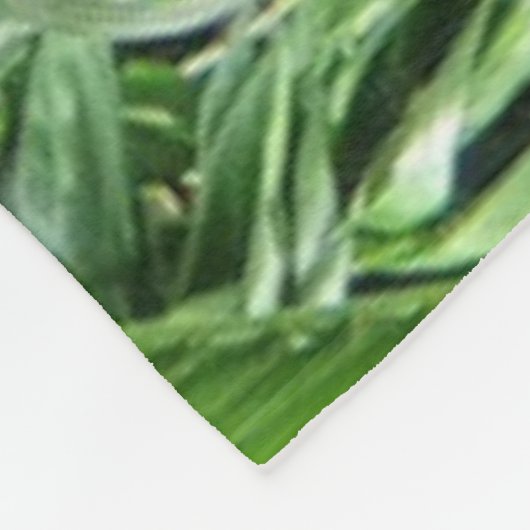 PalmTrees Oerwoud 🌴 Fleece Deken (Hoek)