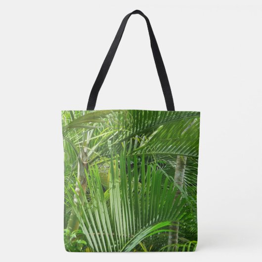 PalmTrees Oerwoud Tote Bag (Voorkant)