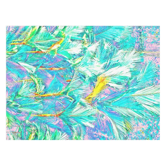 palmtuin tafelkleed (Voorkant (Horizontaal))