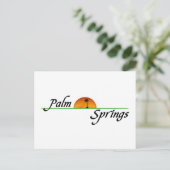 Palmveren Briefkaart (Staand voorkant)
