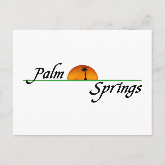 Palmveren Briefkaart (Voorkant)