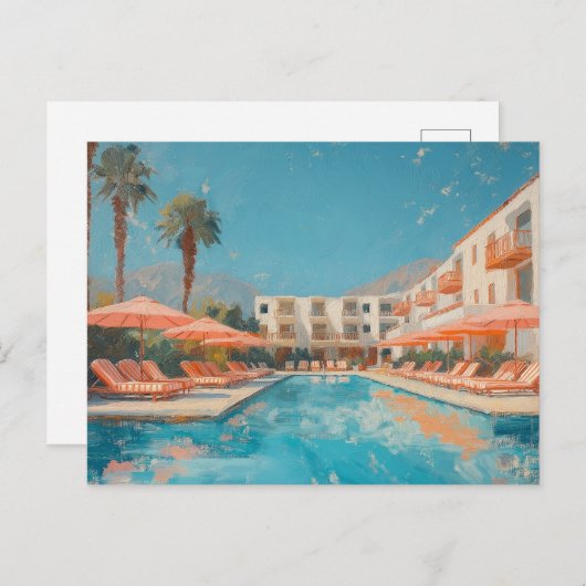 Palmveren Briefkaart (Voorkant / Achterkant)