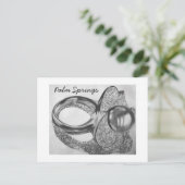 Palmveren Briefkaart (Staand voorkant)