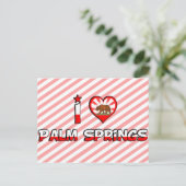 Palmveren, CA Briefkaart (Staand voorkant)