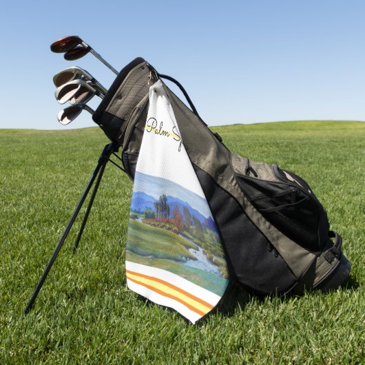 Palmveren Golfhanddoek (Groen)