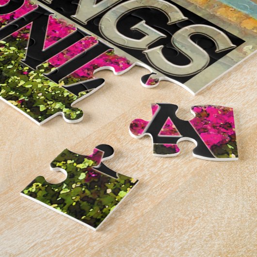 Palmveren Legpuzzel (Zijkant)