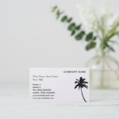 PalmVisitekaartje Visitekaartje (Staand voorkant)
