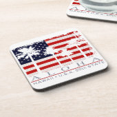 Palmvlag Hawaii Aloha Patriottische Onderzetters (Linkerzijde)