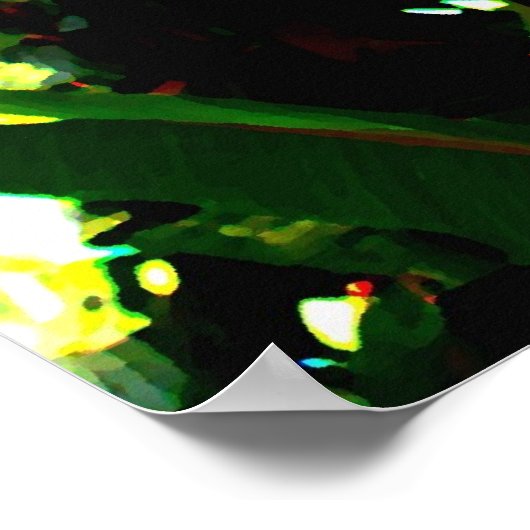 PalmWaterverf Poster (Hoek)