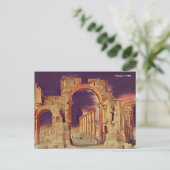Palmyra (/ˌpælˈmaɪrə/; Aramees: ܬܕplܡ ܘ ܪ ܬ ܐl Briefkaart (Staand voorkant)