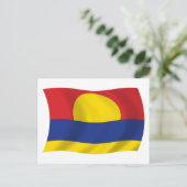 Palmyra Atol Vlag Ansichtkaart Briefkaart (Staand voorkant)