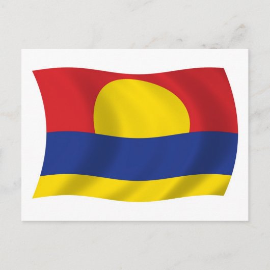 Palmyra Atol Vlag Ansichtkaart Briefkaart (Voorkant)